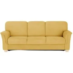 smart Sofa  Valencia ¦ gelb ¦ Maße (cm): B: 224 H: 90 T: 93.0