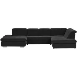 Lounge Collection Wohnlandschaft mit verschiedenen Funktionen Spencer ¦ schwarz