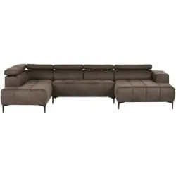 switch Wohnlandschaft  Caro ¦ braun ¦ Maße (cm): B: 350