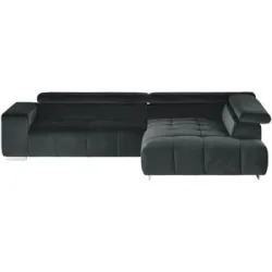 uno Ecksofa  Origo ¦ schwarz ¦ Maße (cm): B: 308 H: 70 T: 225.0