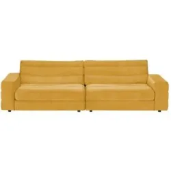 Höffner Big Sofa  Scarlatti ¦ gelb ¦ Maße (cm): B: 296 H: 83 T: 125.0