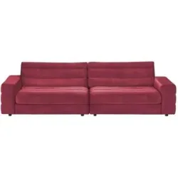 Höffner Big Sofa  Scarlatti ¦ rot ¦ Maße (cm): B: 296 H: 83 T: 125.0