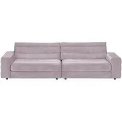 Höffner Big Sofa  Scarlatti ¦ rosa/pink ¦ Maße (cm): B: 296 H: 83 T: 125.0