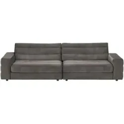 Höffner Big Sofa  Scarlatti ¦ grau ¦ Maße (cm): B: 296 H: 83 T: 125.0