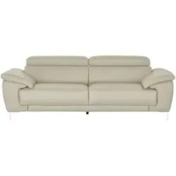 Max Schelling Einzelsofa aus Echtleder Vita ¦ creme ¦ Maße (cm): B: 236 H: 93 T: