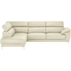 Max Schelling Ecksofa  Vita ¦ creme ¦ Maße (cm): B: 209 T: 293.0