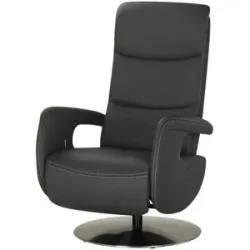 meinSofa Drehsessel  Franzi ¦ schwarz ¦ Maße (cm): B: 71 H: 110 T: 83.0