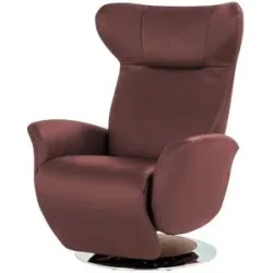 JOOP! Relaxsessel aus Leder  Lounge 8140 ¦ rosa/pink ¦ Maße (cm): B: 85 H: 109