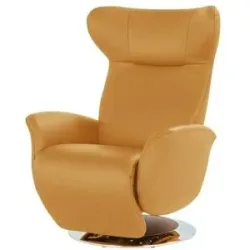 JOOP! Relaxsessel aus Leder  Lounge 8140 ¦ orange ¦ Maße (cm): B: 85 H: 109 T: