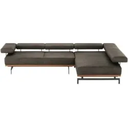 JOOP! Ecksofa Leder  24/7 8106 ¦ braun ¦ Maße (cm): B: 237 H: 85 T: 295.0