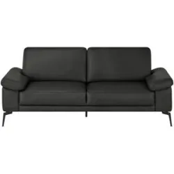 uno Einzelsofa  Spring ¦ schwarz ¦ Maße (cm): B: 205 H: 84 T: 92.0