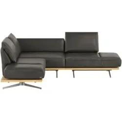 Koinor Ecksofa  Phoenix ¦ schwarz ¦ Maße (cm): B: 253 H: 87 T: 209.0