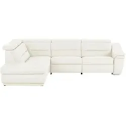 meinSofa Ecksofa  Ivonne ¦ weiß ¦ Maße (cm): B: 294 H: 84 T: 245.0