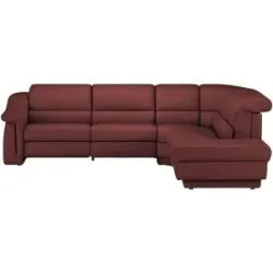 Himolla Ecksofa  1301 ¦ rot ¦ Maße (cm): B: 294 H: 86 T: 256.0