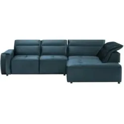switch Ecksofa  Colombo ¦ blau ¦ Maße (cm): B: 296 H: 103 T: 227.0