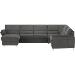 meinSofa Wohnlandschaft  Donald ¦ grau ¦ Maße (cm): B: 335 H: 89 T: 262.0