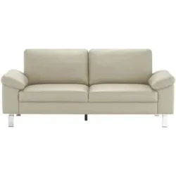 Höffner Einzelsofa  Bena ¦ creme ¦ Maße (cm): B: 208 H: 86 T: 97.0