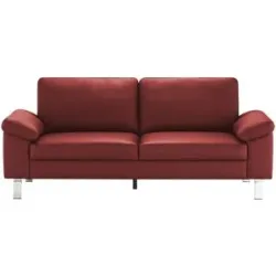 Höffner Einzelsofa  Bena ¦ rot ¦ Maße (cm): B: 208 H: 86 T: 97.0