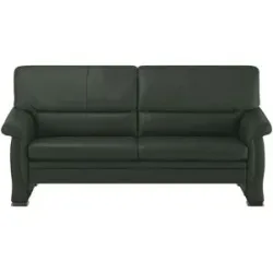 Himolla Ledersofa  2253 ¦ grün ¦ Maße (cm): B: 199 H: 96 T: 100.0