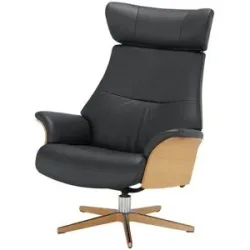 Höffner Drehsessel  Air ¦ schwarz ¦ Maße (cm): B: 80 H: 106 T: 78.0
