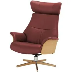 Höffner Drehsessel  Air ¦ rot ¦ Maße (cm): B: 80 H: 106 T: 78.0