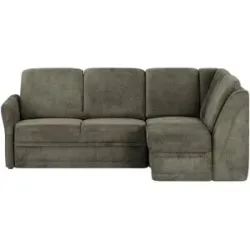 Polstermöbel Oelsa Ecksofa  Luna ¦ grün ¦ Maße (cm): B: 224 H: 91 T: 160.0