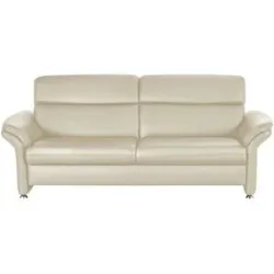 meinSofa Einzelsofa Leder Manon ¦ beige ¦ Maße (cm): B: 228 T: 92.0
