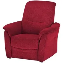 Polstermöbel Oelsa Sessel  Sarah ¦ rot ¦ Maße (cm): B: 93 H: 98 T: 92.0
