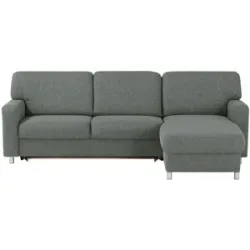 smart Ecksofa  Valencia ¦ grau ¦ Maße (cm): B: 267 H: 90 T: 173.0