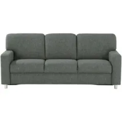 smart Sofa  Valencia ¦ grau ¦ Maße (cm): B: 212 H: 90 T: 93.0