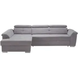 Höffner Ecksofa  Magma ¦ grau ¦ Maße (cm): B: 197 H: 98 T: 295.0
