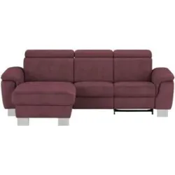 Mein Sofa bold Ecksofa  Beata ¦ rot ¦ Maße (cm): B: 234 H: 80 T: 163.0