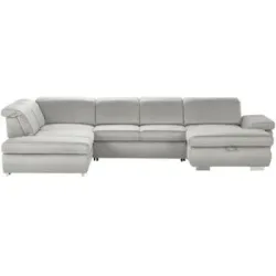 Lounge Collection Wohnlandschaft mit verschiedenen Funktionen Amanda ¦ grau ¦