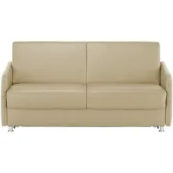 Höffner Schlafsofa  München ¦ beige ¦ Maße (cm): B: 177 H: 84 T: 100.0