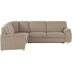 smart Ecksofa  Valencia ¦ braun ¦ Maße (cm): B: 250 H: 90 T: 280.0
