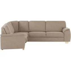 smart Ecksofa  Valencia ¦ braun ¦ Maße (cm): B: 250 H: 90 T: 280.0