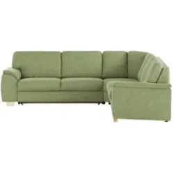 smart Ecksofa  Valencia ¦ grün ¦ Maße (cm): B: 280 H: 90 T: 250.0