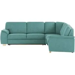 smart Ecksofa  Valencia ¦ türkis/petrol ¦ Maße (cm): B: 280 H: 90 T: 250.0