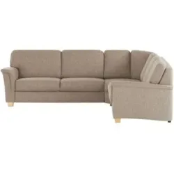 smart Ecksofa  Valencia ¦ braun ¦ Maße (cm): B: 272 H: 90 T: 242.0