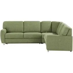 smart Ecksofa  Valencia ¦ grün ¦ Maße (cm): B: 270 H: 90 T: 240.0
