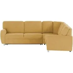 smart Ecksofa  Valencia ¦ gelb ¦ Maße (cm): B: 270 H: 90 T: 240.0