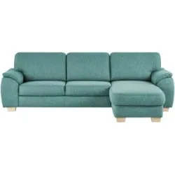 smart Ecksofa  Valencia ¦ türkis/petrol ¦ Maße (cm): B: 281 H: 90 T: 173.0