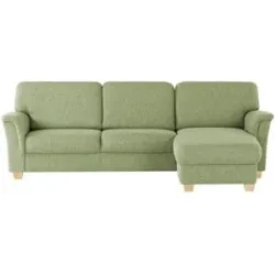 smart Ecksofa  Valencia ¦ grün ¦ Maße (cm): B: 265 H: 90 T: 173.0