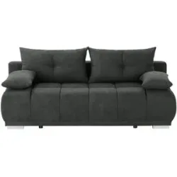 switch Schlafsofa mit Boxspringpolsterung  Gala ¦ schwarz ¦ Maße (cm): B: 208 H: