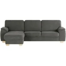 smart Ecksofa  Valencia ¦ schwarz ¦ Maße (cm): B: 281 H: 90 T: 173.0