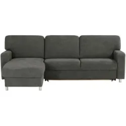 smart Ecksofa  Valencia ¦ schwarz ¦ Maße (cm): B: 267 H: 90 T: 173.0
