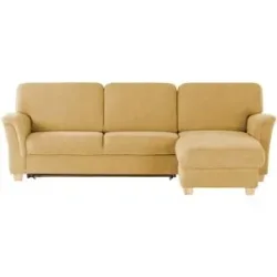 smart Ecksofa  Valencia ¦ gelb ¦ Maße (cm): B: 269 H: 90 T: 173.0