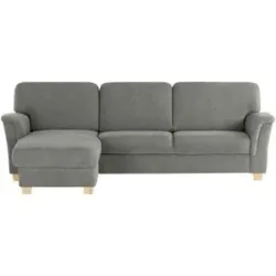 smart Ecksofa  Valencia ¦ grau ¦ Maße (cm): B: 269 H: 90 T: 173.0