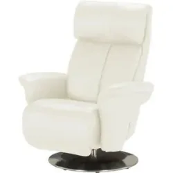 Himolla Ledersessel  7227 ¦ creme ¦ Maße (cm): B: 82 H: 109 T: 90.0