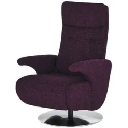 meinSofa Drehsessel  Franzi-S ¦ lila/violett ¦ Maße (cm): B: 73 H: 113 T: 83.0